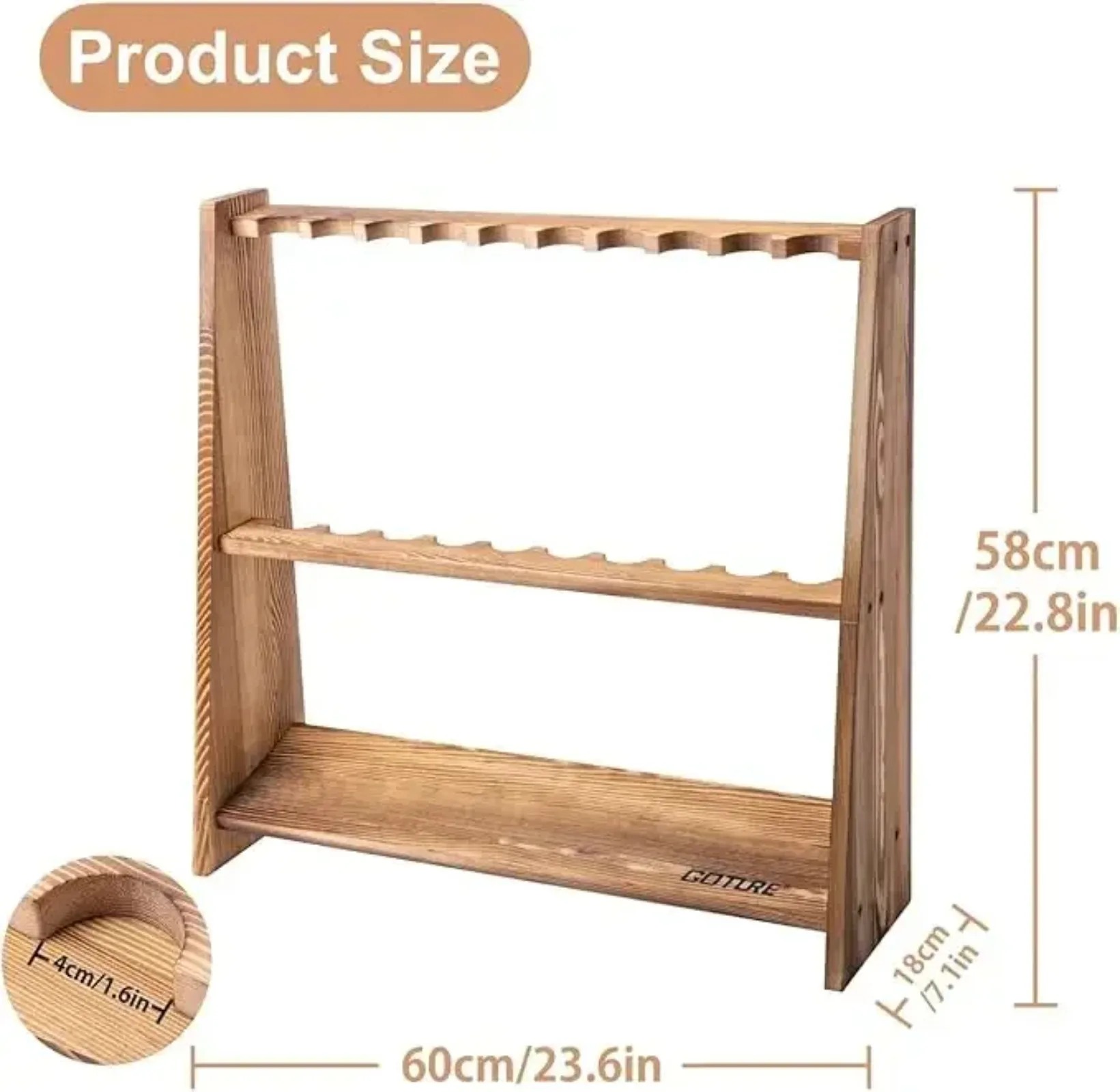 Goture 10-Fach Karbonisierter  – Fishing Rod Rack Bewertung und Preis