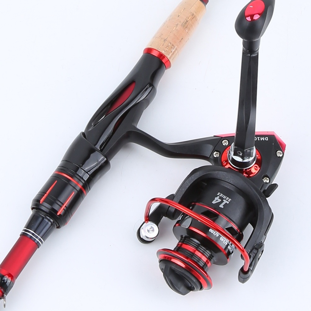 Ultraleichte Kohlefaser-Angelr – Fishing Rod Combo Bewertung und Preis