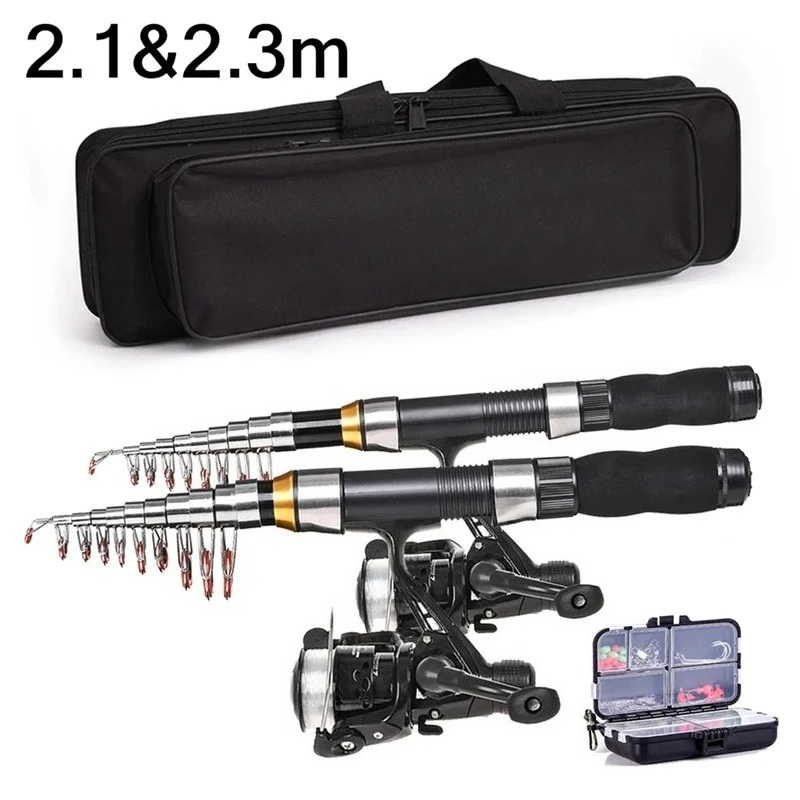 BRAVMAK 2,1/ 2,3 mTeleskop Ang – Fishing Rod Case Bewertung und Preis