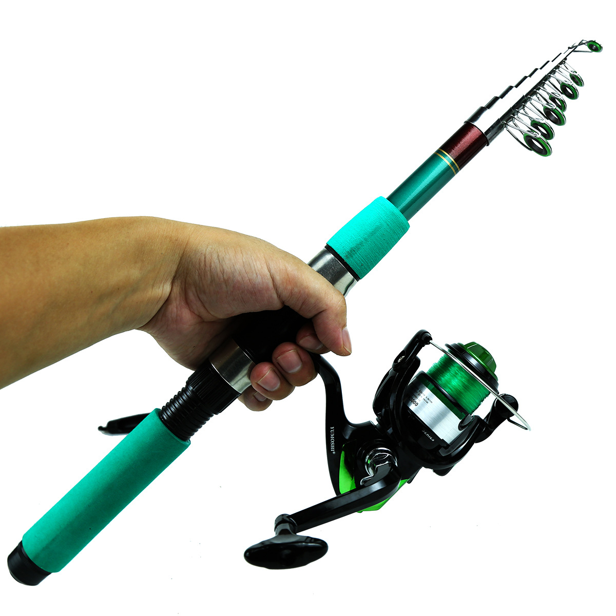 Tragbares Ultraleichtes Karpfe – Fishing Rod Combo Bewertung und Preis